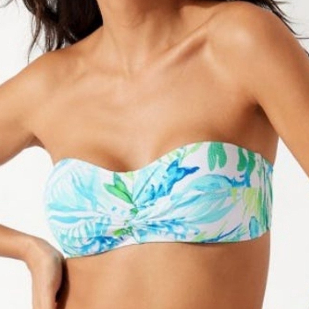 Tommy Bahama Island Cays Sea Fronds Bandeau - Small - New